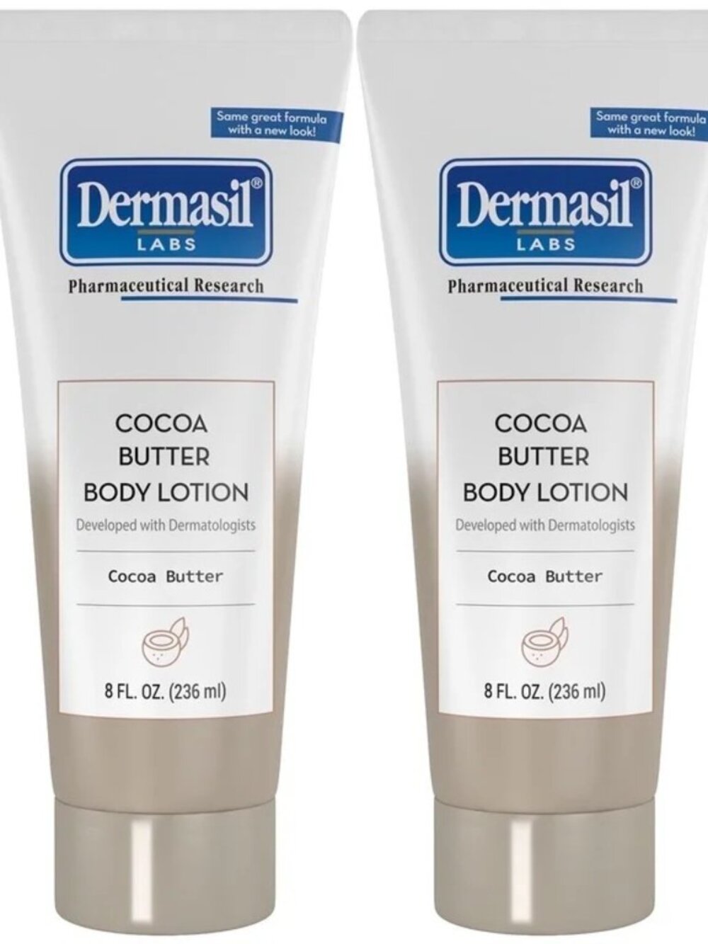 New/Sealed Dermasil Cocoa Butter Maximum Hydration Body Lotion